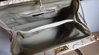 Luxusní italská kožená kabelka - 6