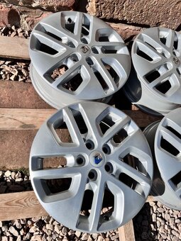 5x100 R16 originál alu disky Seat Ibiza - TOP STAV - 6