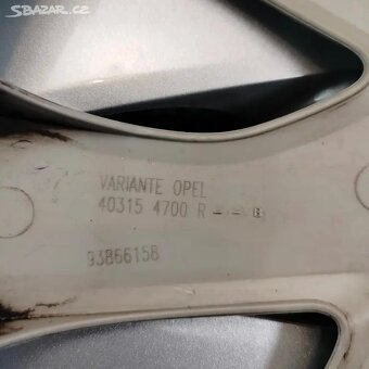 Poklice Opel 16" 4ks - 6