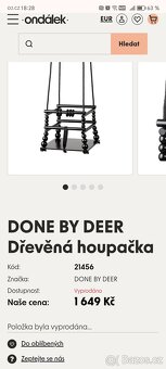 Dětská houpačka Done by Deer - 6
