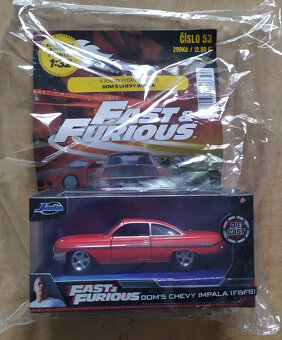 Fast & Furious modely Jada 1:32 Chevrolet a Nissan - 6