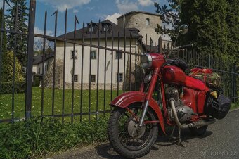 Jawa 250 353 kývačka - 6