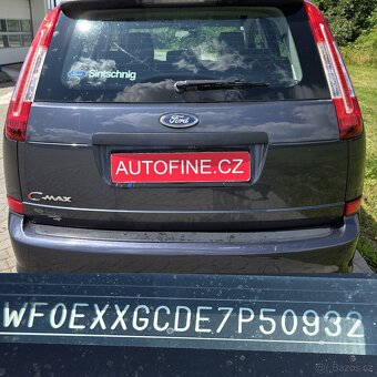 BENZÍNOVÝ FORD C-MAX II FACELIFT 1,6 16v KLIMA, 2007 - 6