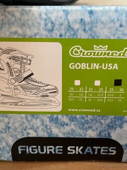 Dětské lední brusle Crowned Goblin-USA - vel. 35-38 - 6