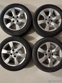 Prodám alu sadu originálních kol Equinoxe pro Peugeot 307 - 6