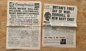 Historické anglické noviny - 6