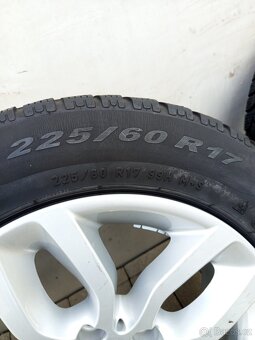 BMW X3 F25, X4 F26 R17 originál zimní sada kol - 6