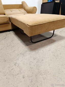 Rozkládací gauč,jedno lůžko, úložný prostor - 6
