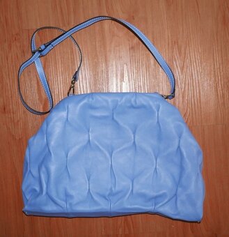 Nová kožená italská kabelka, zn. Vera Pelle - 6