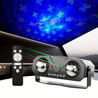 Prodám nové párty světlo -laser +ball Pouze rozbaleno - 6