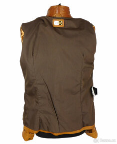 Kožená dámská koňaková bunda DENVER vel. L - 6