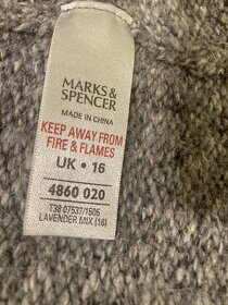 melírovaný dámský svetr Marks & Spencer vel. 42 - 6