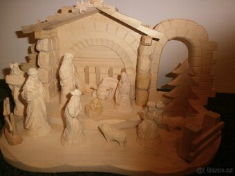 Český dřevěný betlém 14B6 - 6