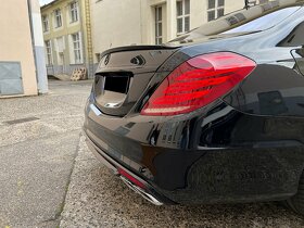 AMG spoiler na Mercedes S class - W222 - čer. lesk - 6