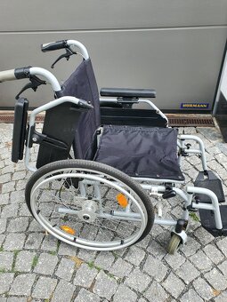 invalidní vozík DMA, brzdy pro doprovod - 6