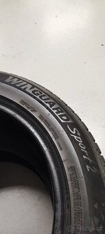 2ks 225/55/17 Nexen Winguard sport, DOT 1922, vzorek 7.7mm. - 6