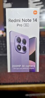 🔥 XIAOMI REDMI NOTE 14 PRO 5G - NOVÝ NEROZBALENÝ Sleva1000 - 6