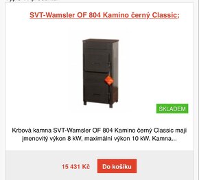 SVT-Wamsler Kamino černý Classic - 6