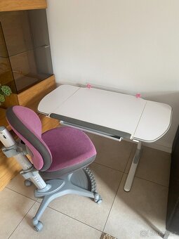 Rostoucí stůl a židle - set Mayer MyPony - růžový - 6