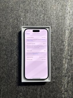 iPhone 15 PRO 128GB - KRÁSNÝ STAV - 6