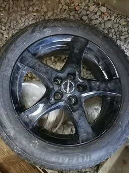 Borbet litá kola černá R16 195/60 GOODYER 5X100 - 6