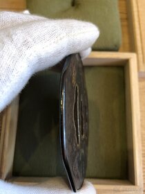 Japonská Starožitná Tsuba - Záštita Japonského Meče - 6