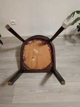 RETRO jídelní židle - 4 ks - pravděpodobně TON - 60. léta - 6