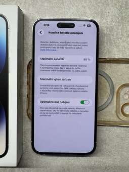 Apple iPhone 14 Pro Max 128 Gb ve 100% stavu - 6