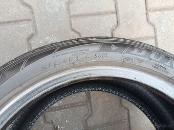 215/45/16 letní pneu dunlop - 6