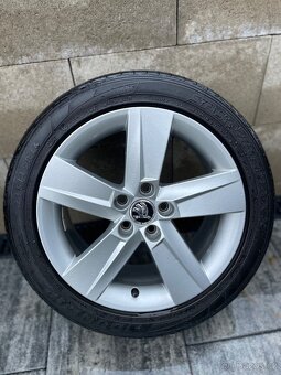 5x100 215/45 R16 letní sada - originál Škoda - 6