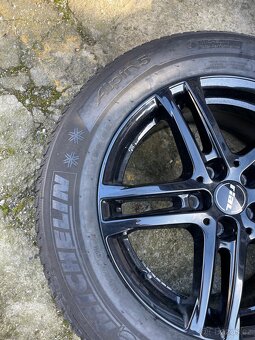 Zánovní Alu kola 5x112 včetně zimních pneu 215/65 R17 - 6