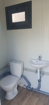 Mobilní sociální buňka 2 × 2,4 m - Kompletně vybavená - 6