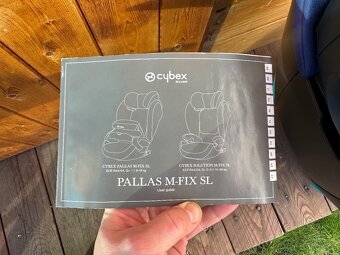 Cybex Pallas M-Fix SL (2 kusy - s pultíkem a bez) - 6