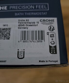 Termostatická vanová baterie - Grohe Precision Feel+doplňky - 6