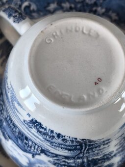 Kávová/čajová souprava - anglický porcelán - 6