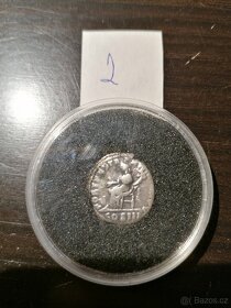 Římské stříbrné denáry 5ks - 6