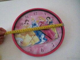 detske nástenné hodiny Disney Princezny - 6