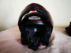 Prodám vyklápěcí helmu na motorku Probiker KX5 velikost M - 6