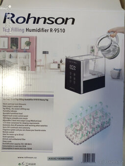 Prodám zvlhčovač vzduchu Rohnson R-9510 - 6