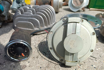 motor polomotor 125 175 jawa rám 354 pio maska pružiny pedál - 6