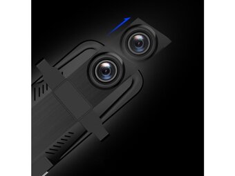 Full HD autokamera ve zpětném zrcátku se zadní kamerou - 6