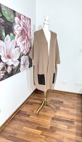 Luxusní objemný vlněno kašmírový kardigan Riani PC 12.900 - 6