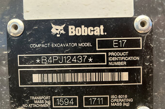 Mini rypaldo Bobcat E17 - 6