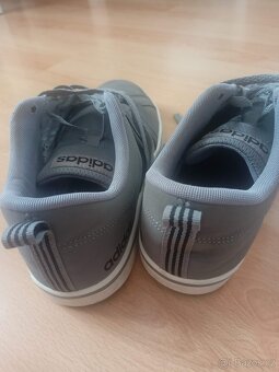 Pánské tenisky (kecky) zn. Adidas, vel. 42 (8) šedé, šňůrky - 6