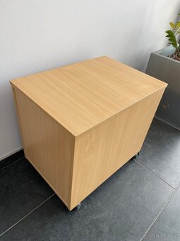 Kancelářský kontejner na kolečkách se šuplíky, pod stůl - 6