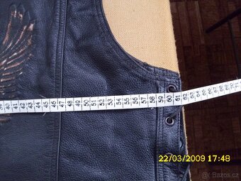 Kožená vesta Sodager Live To Ride - 6