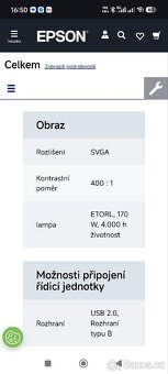 Projektor EPSON EMP-S5 - 6