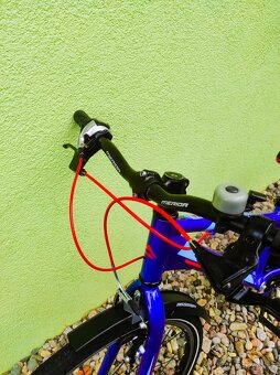 Značkové dětské kolo Merida 24" (modrá) - 6