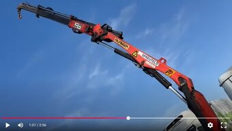 Lehká hydraulická ruka PALFINGER PK 5000 A, příd. sekce - 6
