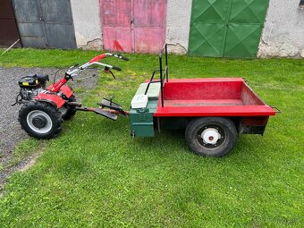 Kultivátor Hecht 7100 s vozíkem + starší model na náhr. díly - 6